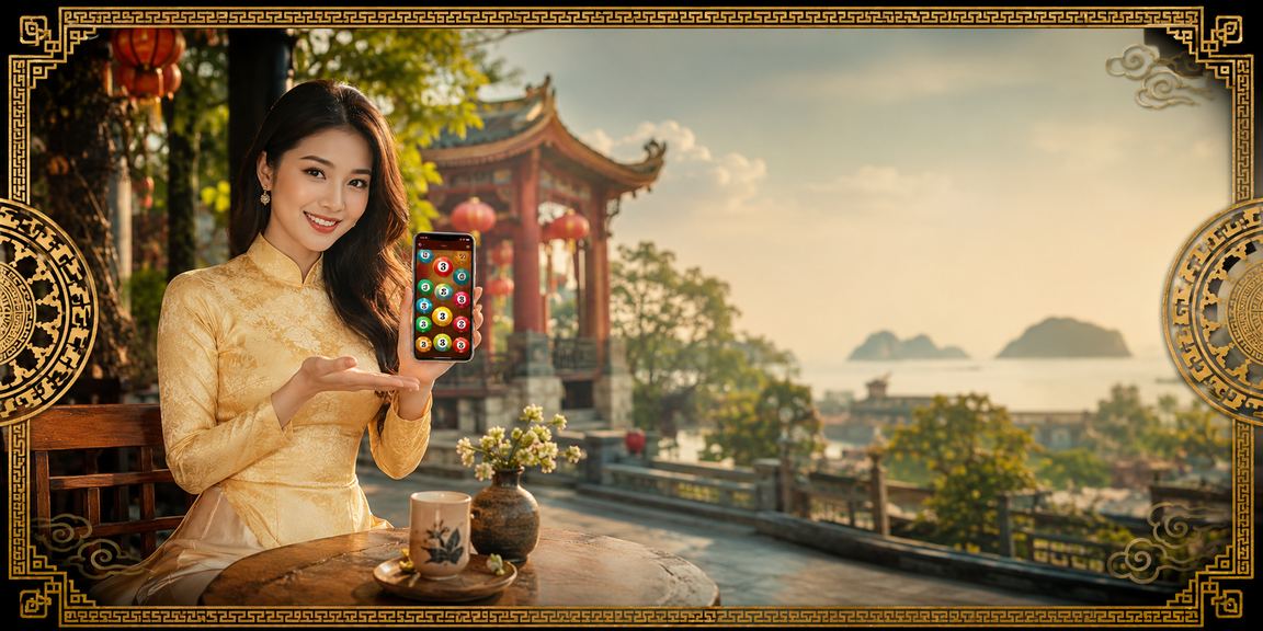 Người chơi xổ số Hà Nội theo dõi kết quả lô đề tại quán cà phê buổi sáng